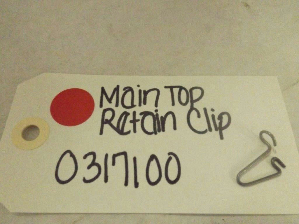 MAYTAG WHIRLPOOL STOVE 0317100 MAIN TOP CLIP NEW MAYTAG WHIRLPOOL STOVE 0317100 MAIN TOP CLIP NEW